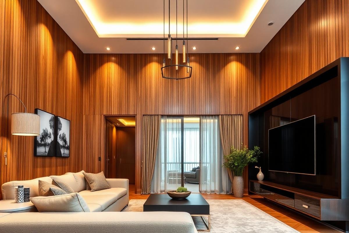 Interior of a completed VL Projects residence in Hyderabad